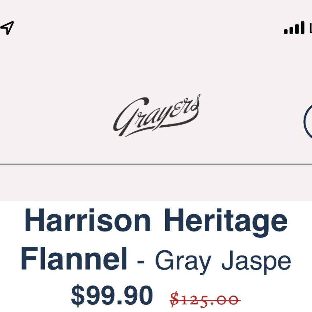 Grayers flannel